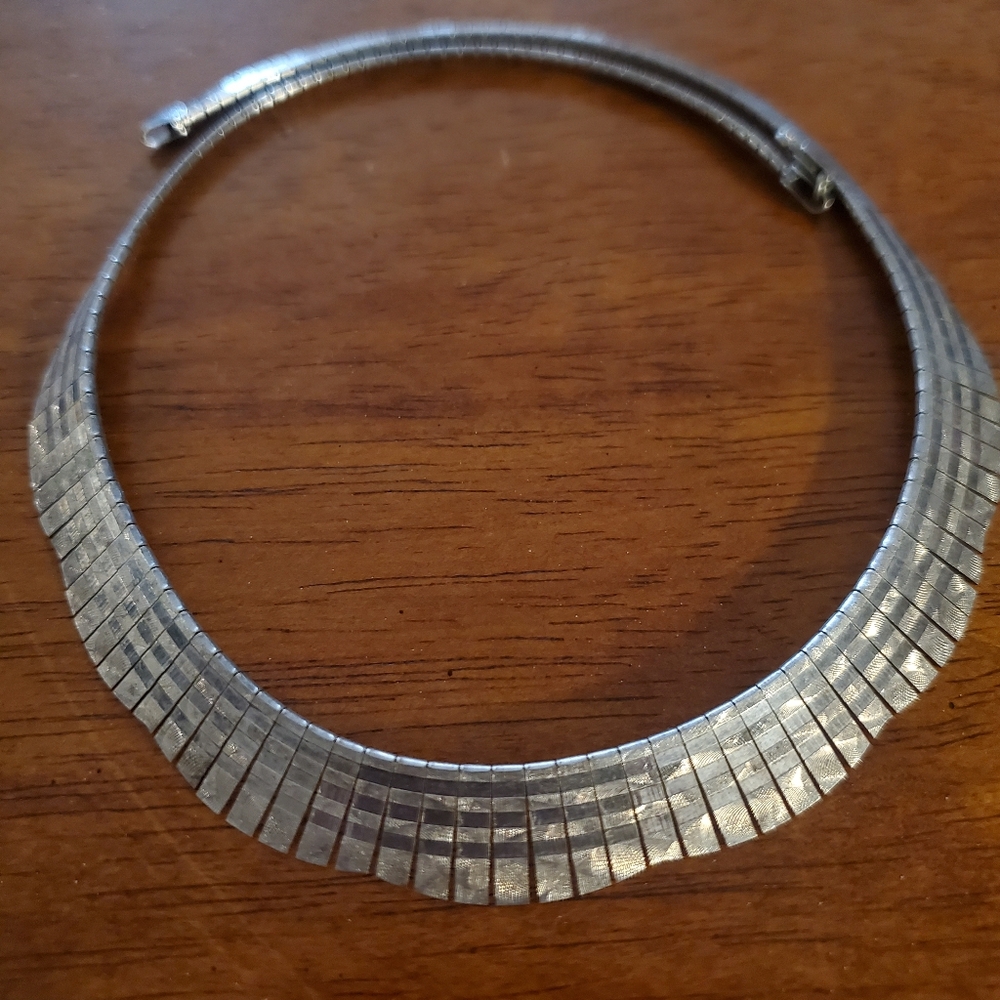 Vintage 925 Italy Sterling Silver Necklace 24.9 Grams